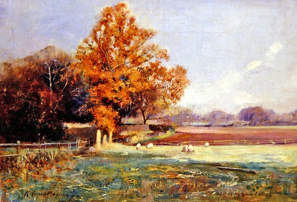 A Bit of Colour, Mull (olja på duk) av Robert Russell MacNee