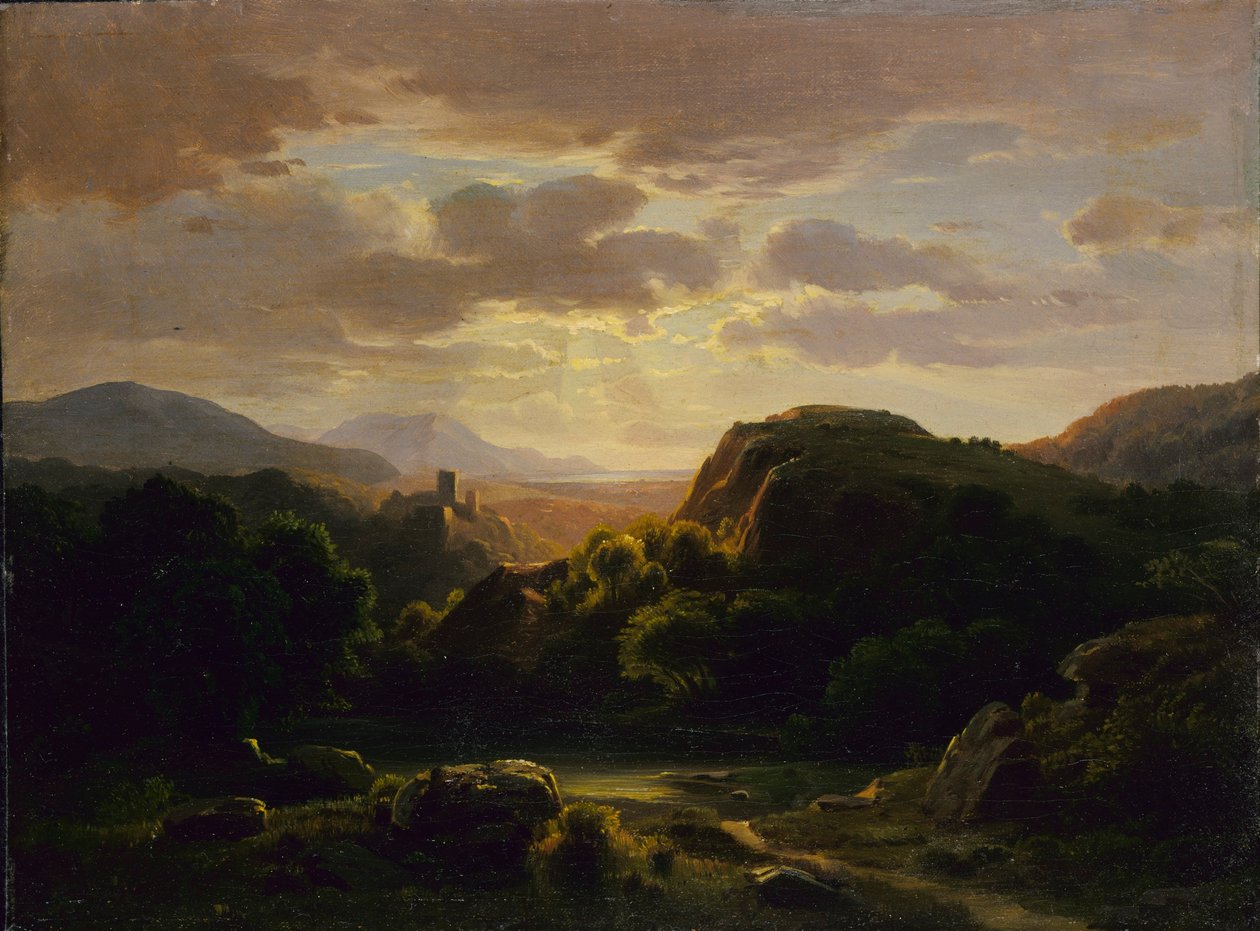 Minnen av en scen nära Auerbach av Robert S. Duncanson