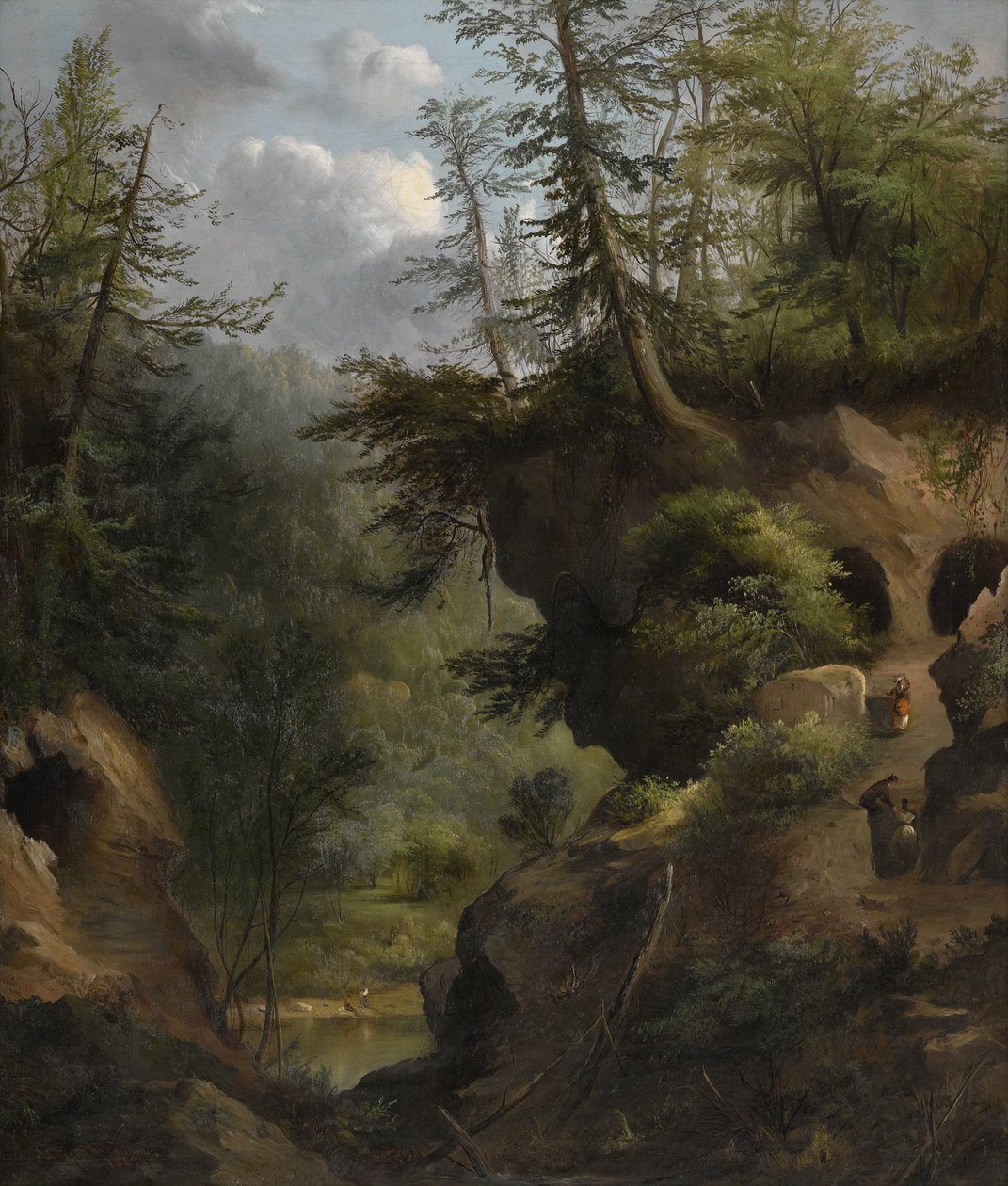 Grottorna av Robert S. Duncanson