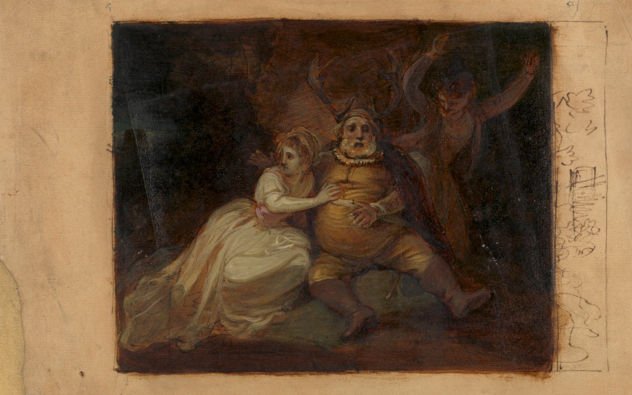 Falstaff på Hernes Ek av Robert Smirke
