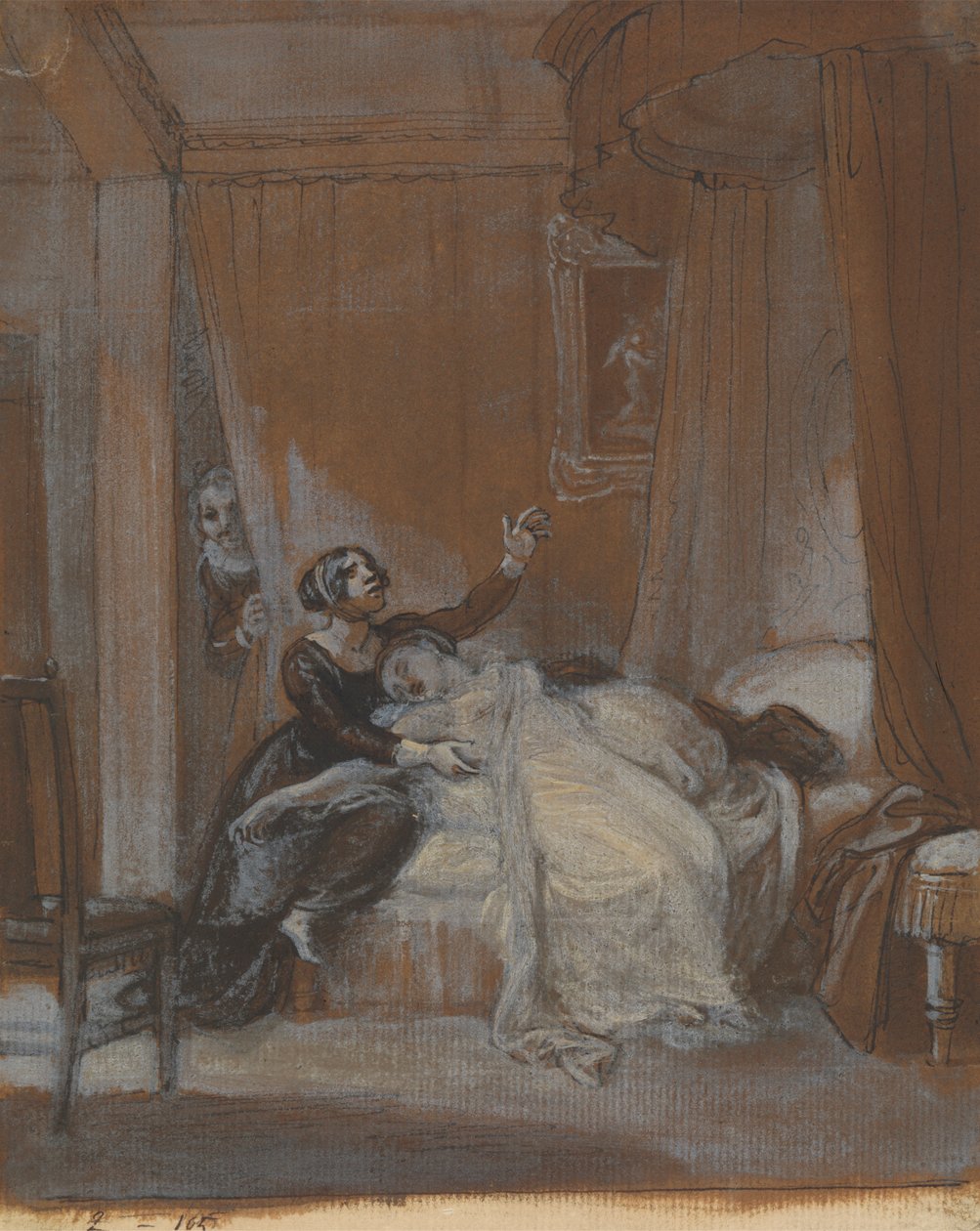 [En från] Illustrationer till Shakespeare av Robert Smirke