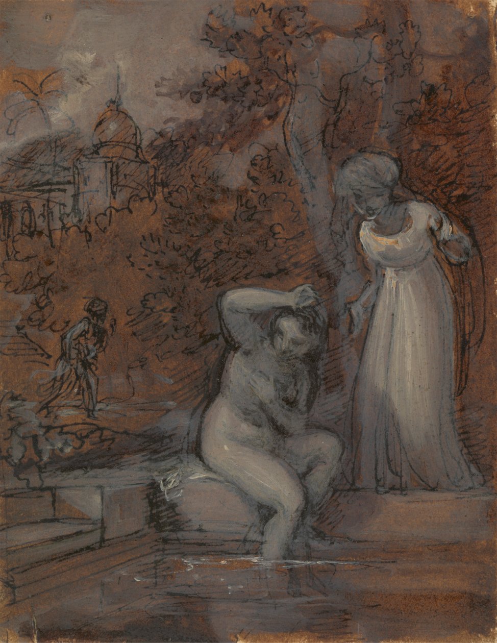 [En från] Illustrationer till Shakespeare av Robert Smirke