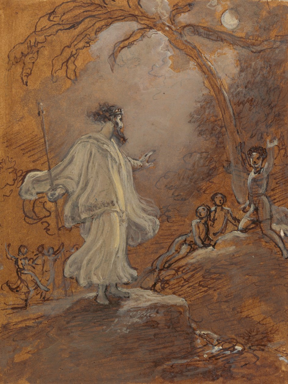 [En från] Illustrationer till Shakespeare av Robert Smirke