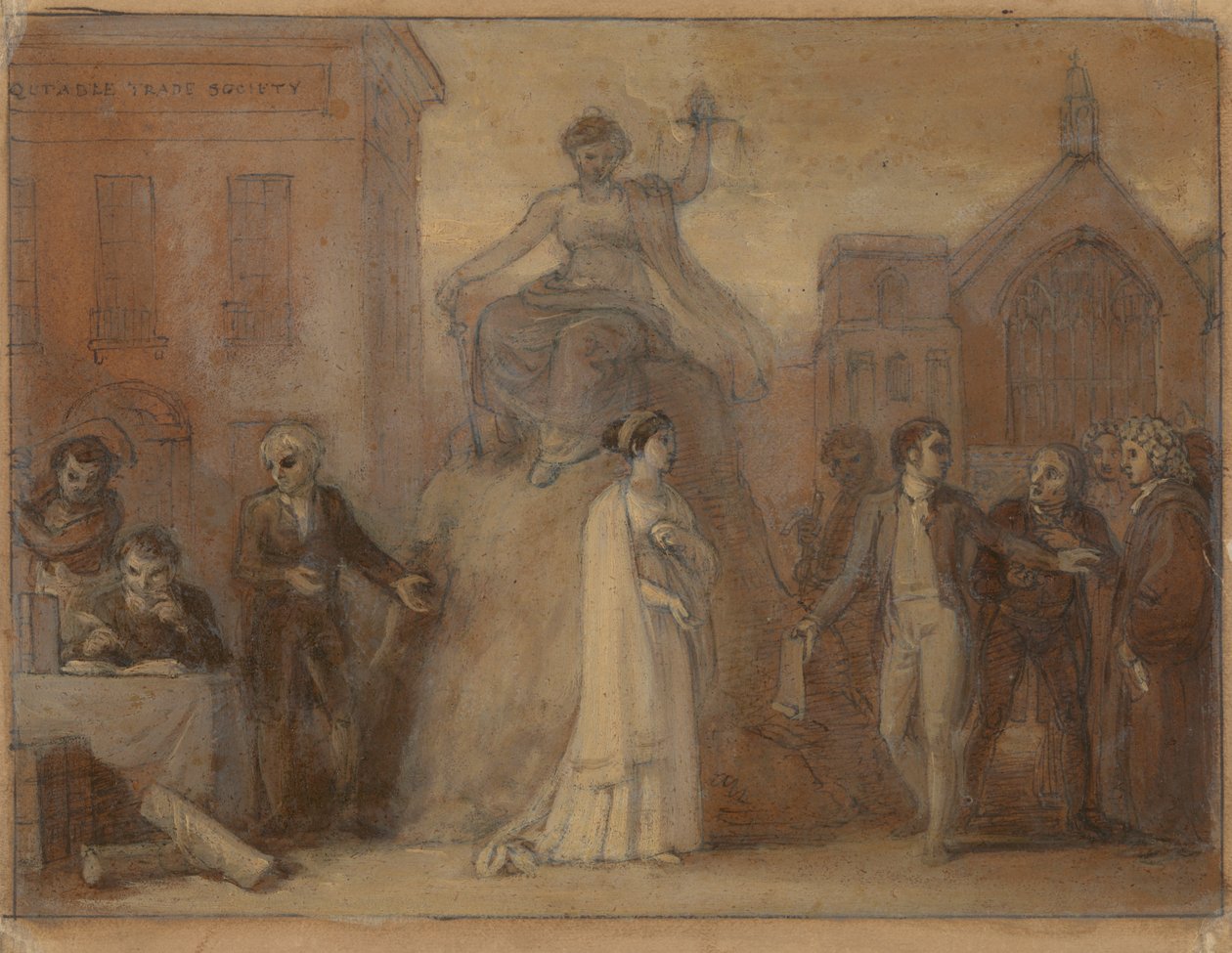 [En från] Illustrationer till Shakespeare av Robert Smirke