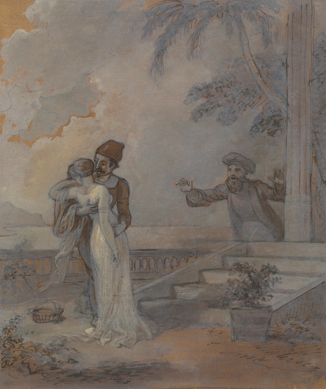 [En från] Illustrationer till Shakespeare av Robert Smirke
