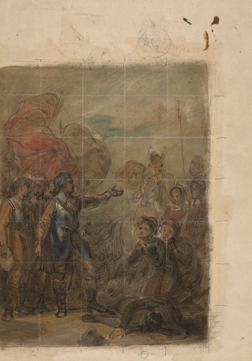 Scen från Don Quijote av Robert Smirke