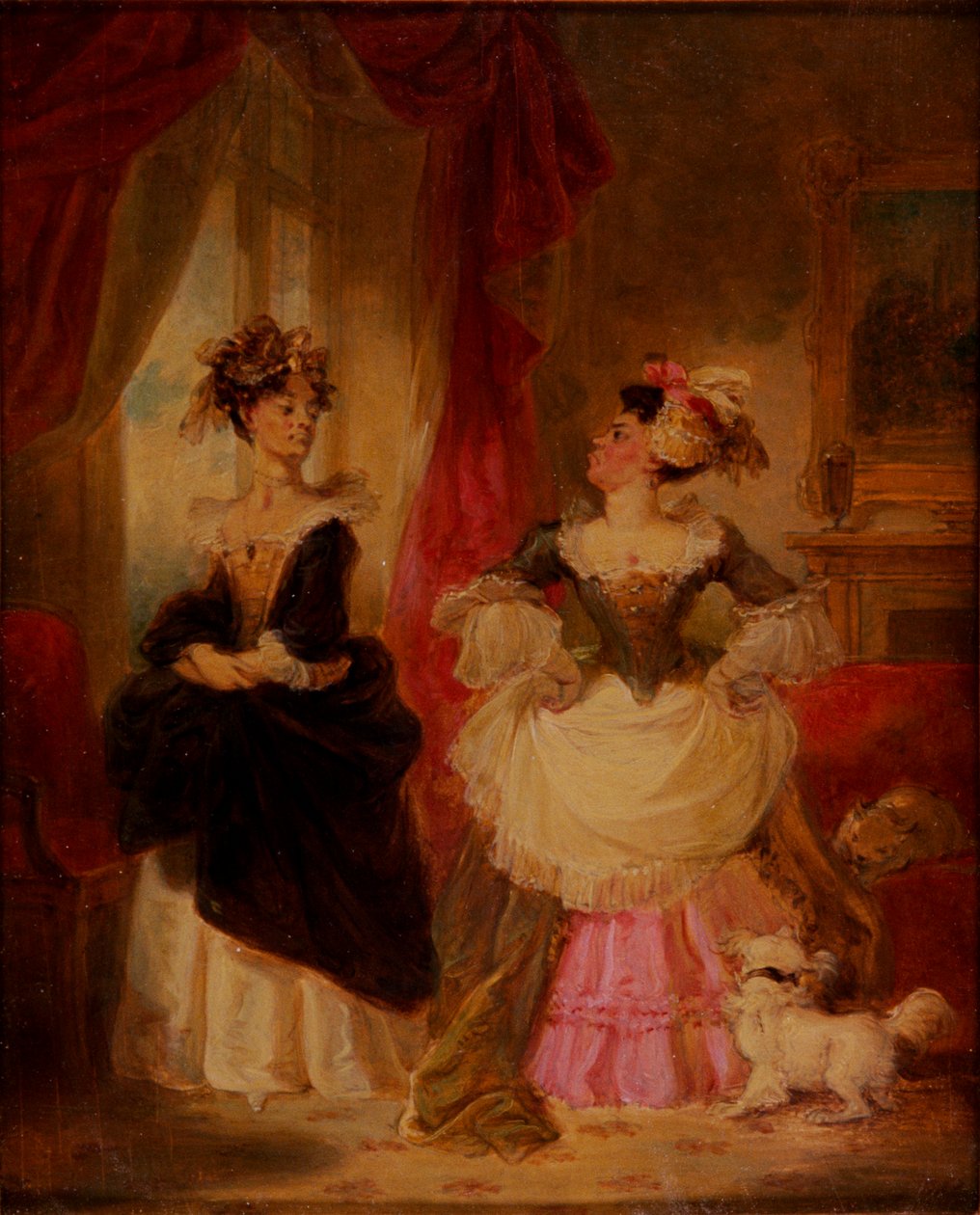 Rivalerna, c1827 av Robert Smirke