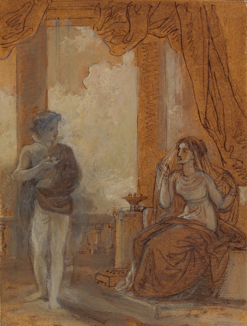 Viola och Olivia av Robert Smirke