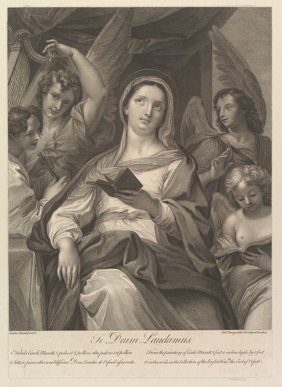 Vi prisar Te Deum, 1765-69. av Robert Strange
