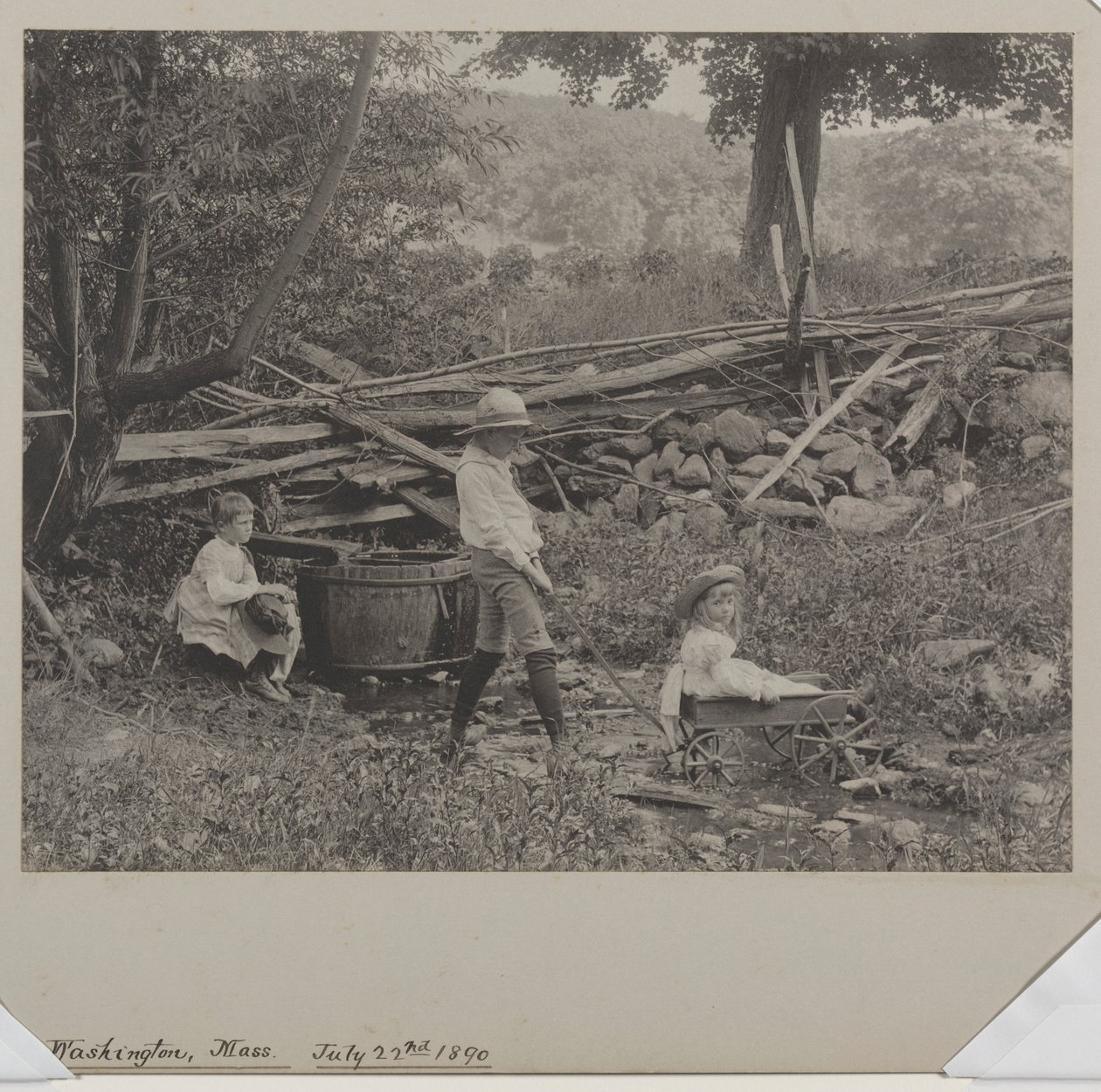Mount Washington, Massachusetts, 22 juli 1890, 1890. av Robert Stuart Redfield
