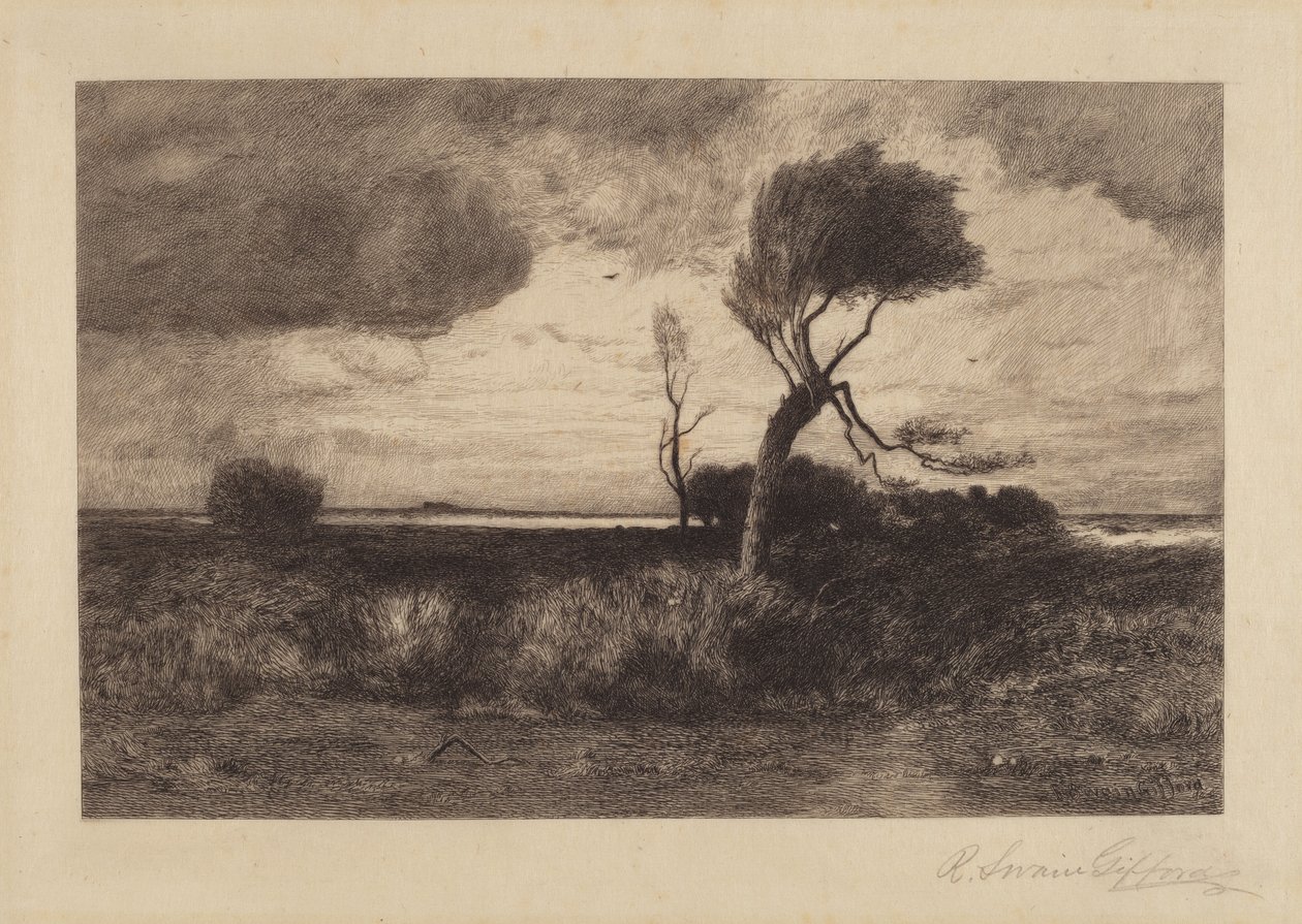 Nära kusten [stor platta] av Robert Swain Gifford