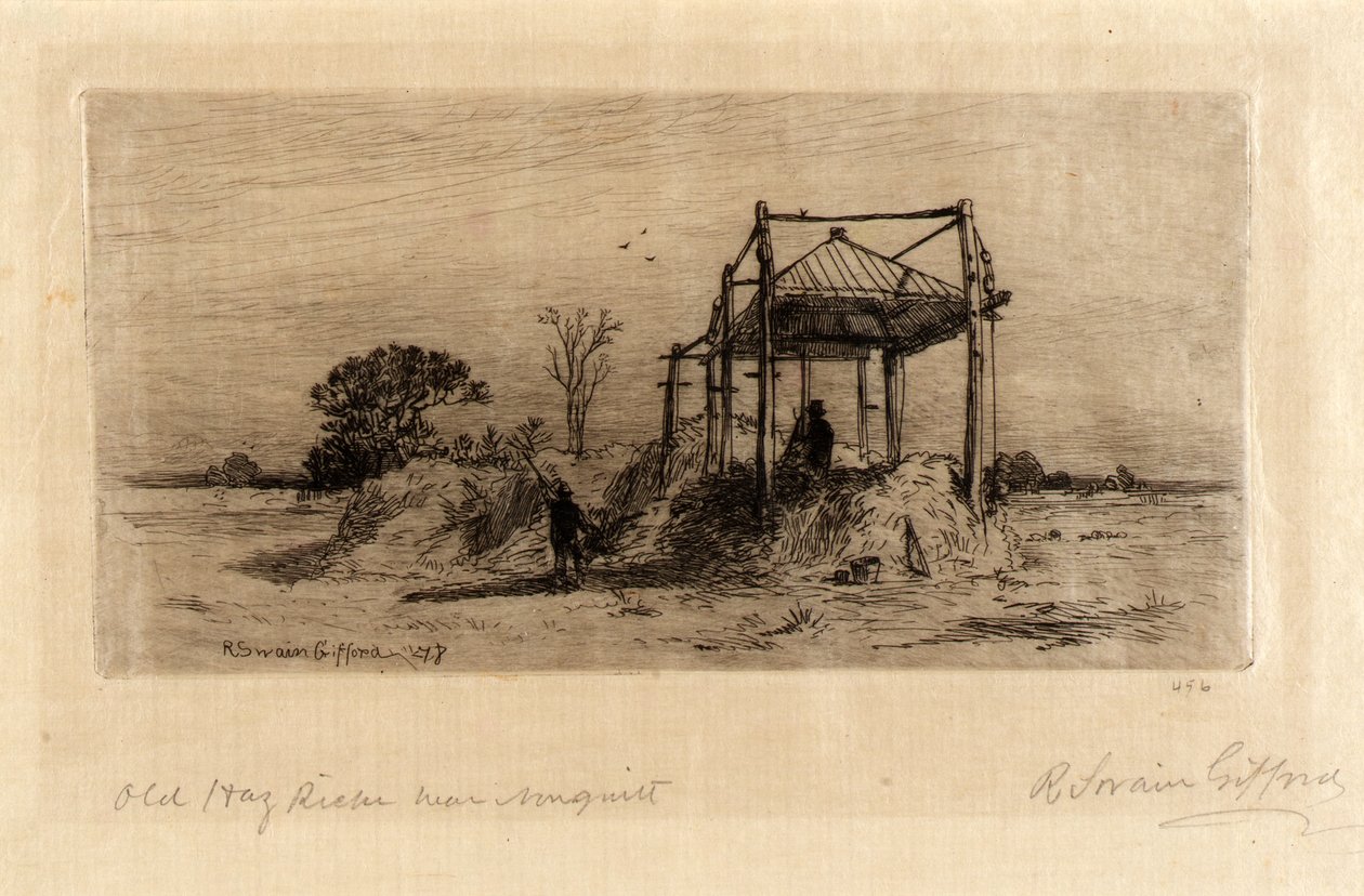 Old Hay Rick nära Nonquitt av Robert Swain Gifford