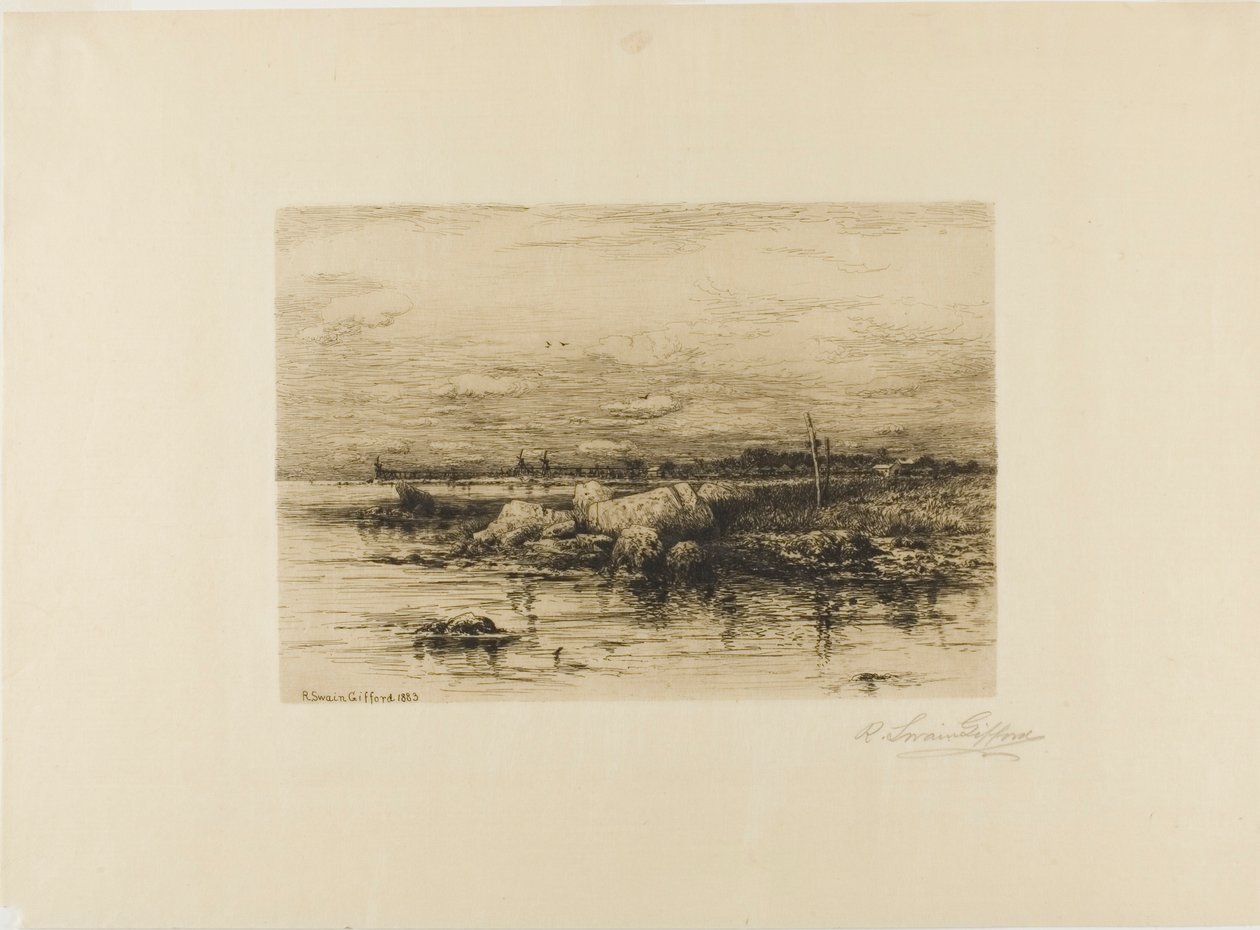 Apponagansetts mun av Robert Swain Gifford