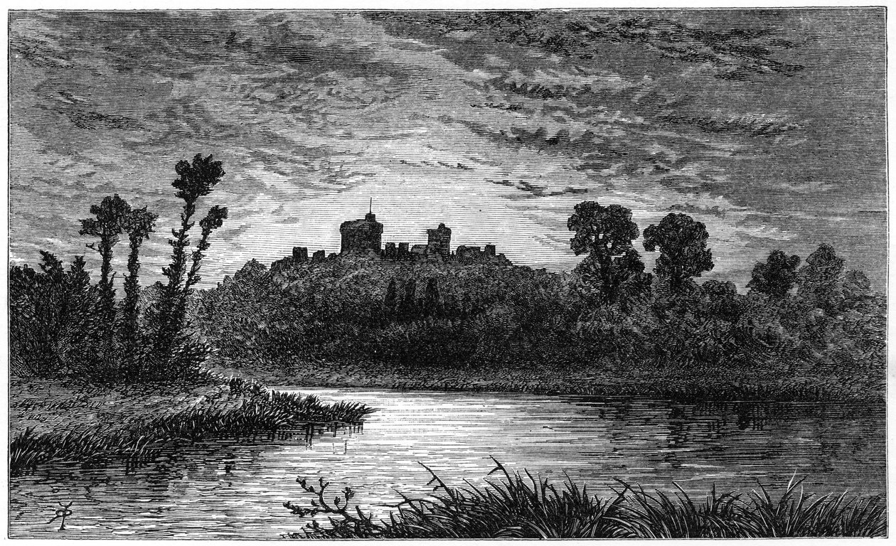 Windsor, från East Approach, 1880. av Robert Taylor Pritchett