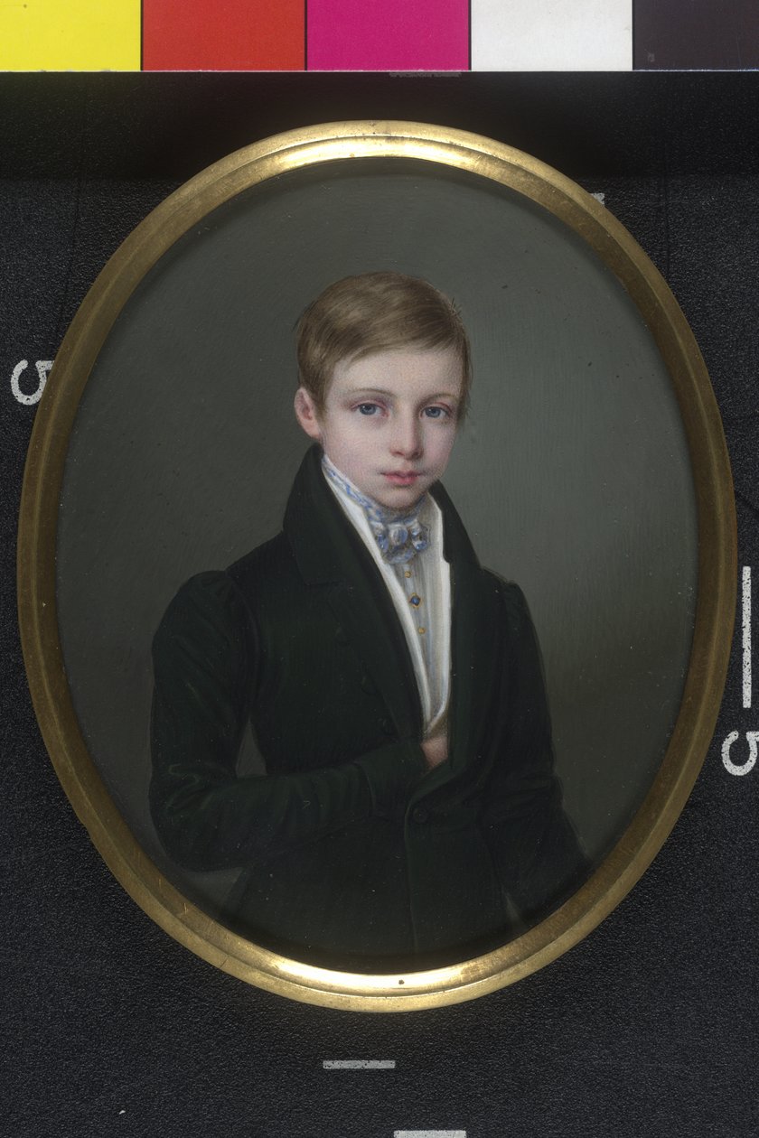 Kejsar Franz Joseph I som tolvårig pojke av Robert Theer