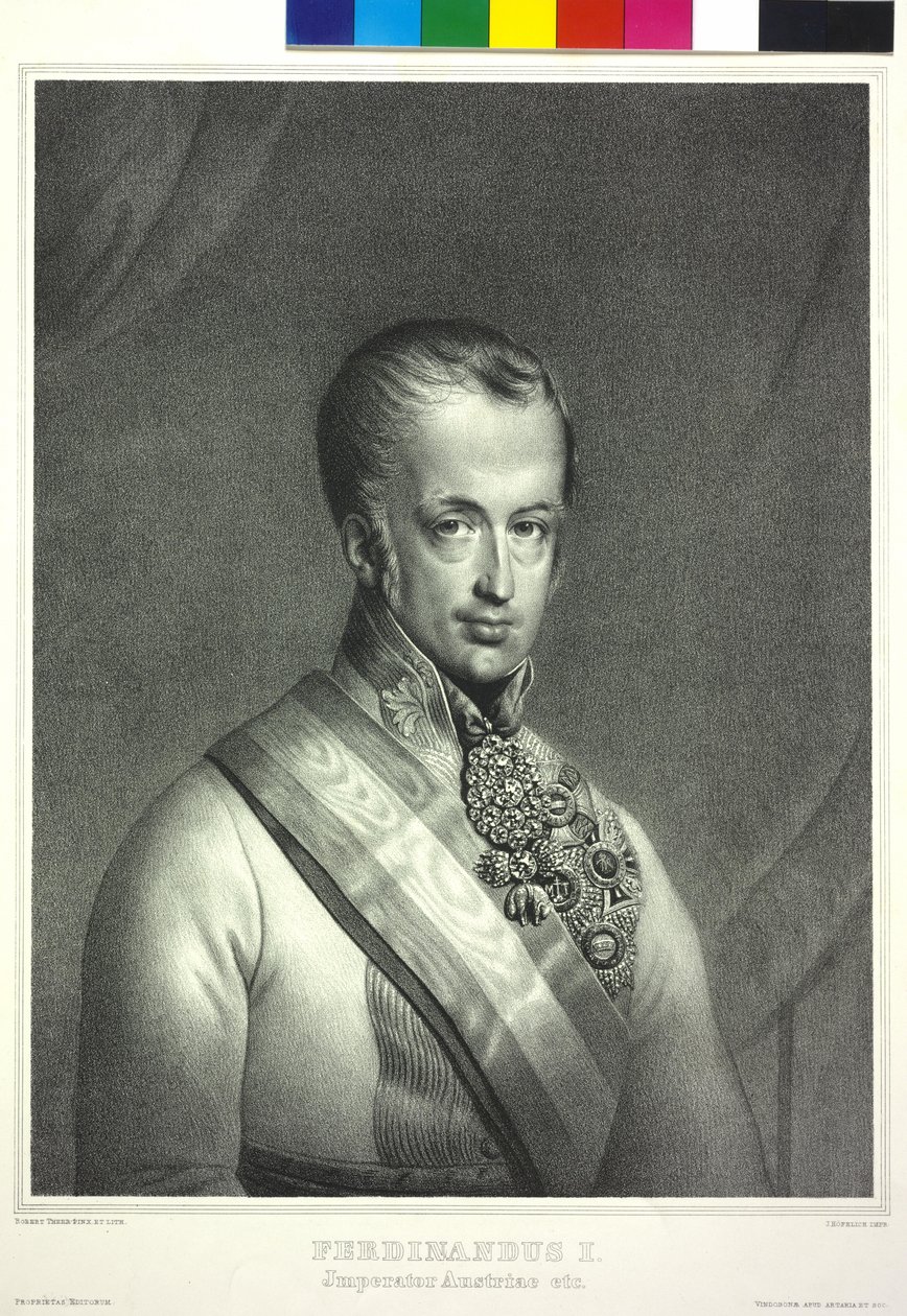 Kejsare av Österrike Ferdinand I av Robert Theer