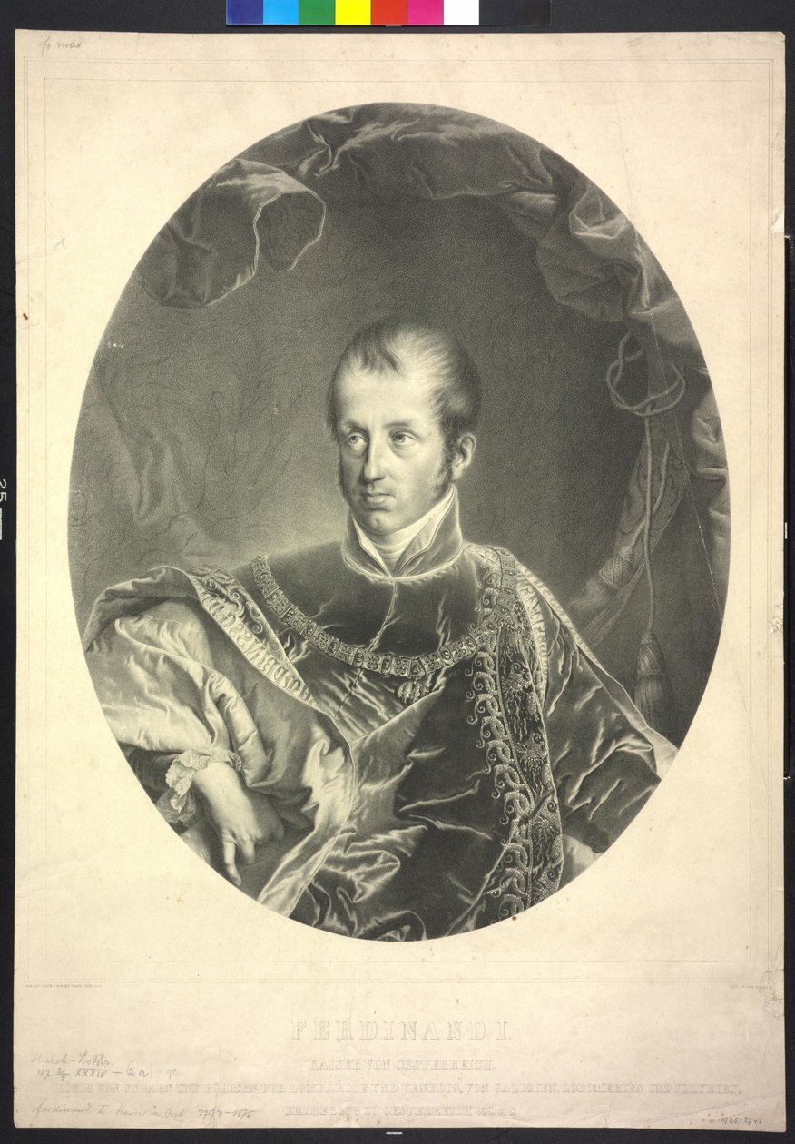 Kung av Ungern och Böhmen Ferdinand I Kejsare av Österrike av Robert Theer
