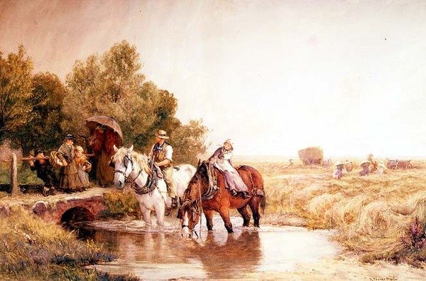 Hötid mellan skurarna av Robert Thorne Waite