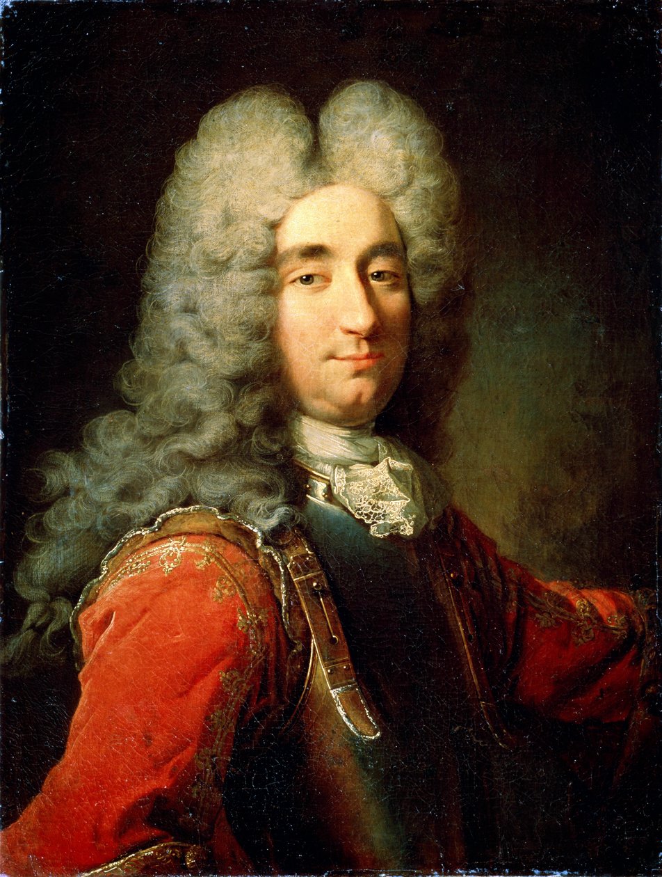 Porträtt av en man, tidigt 1700-tal av Robert Tournieres