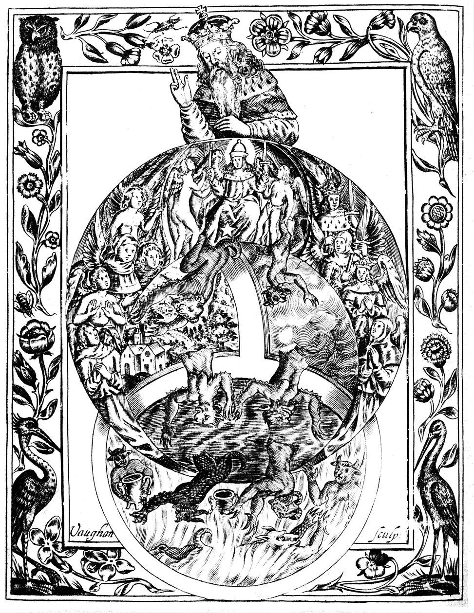 Kyrkans hierarki, 1652 av Robert Vaughan