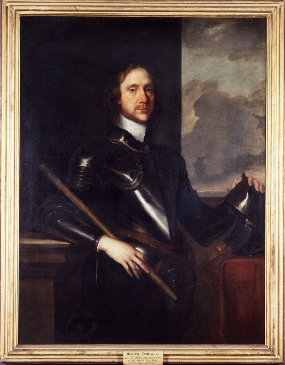 Oliver Cromwell, ca. 1646-49 (olie på lærred) svensk av Robert Walker