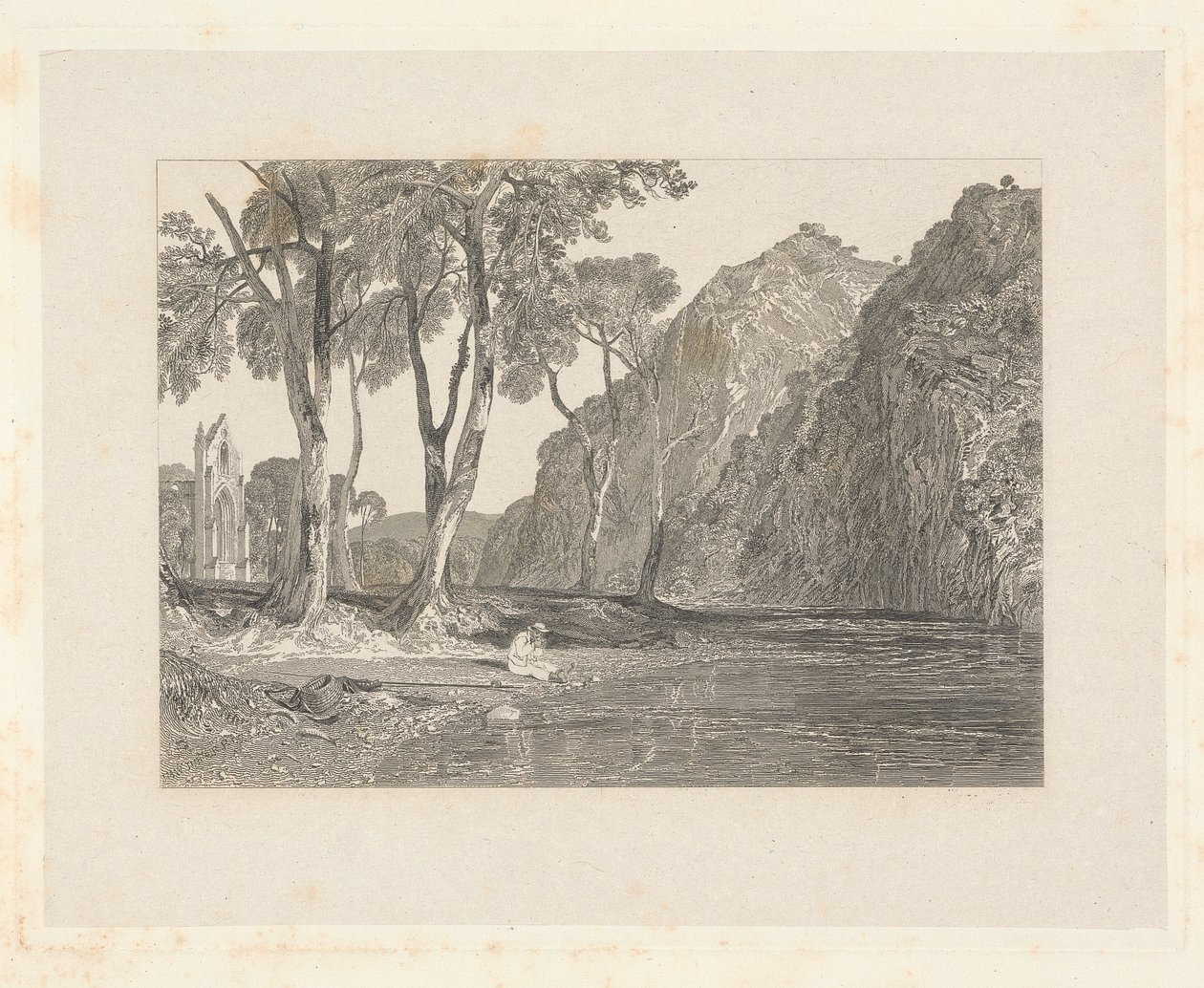Bolton Abbey, Yorkshire av Robert Wallis