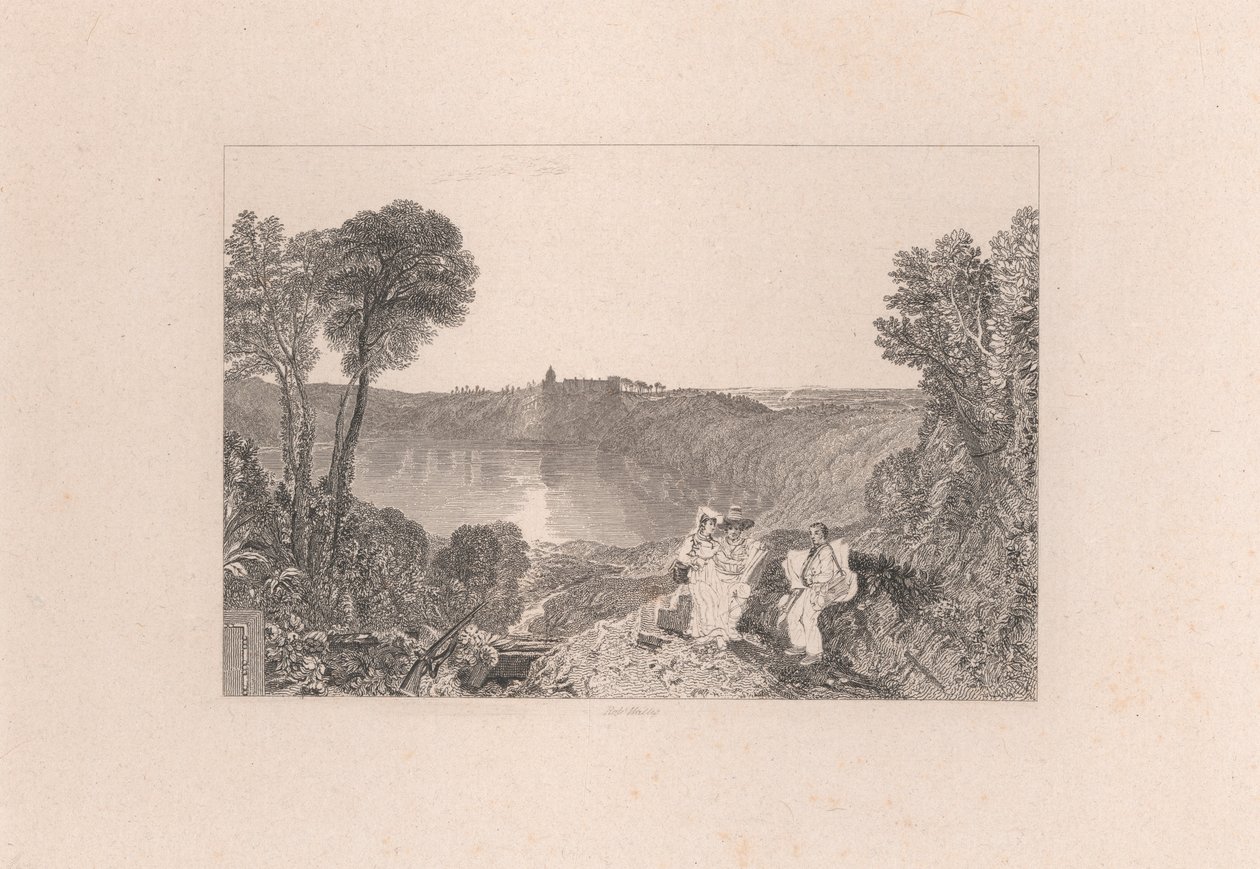 Albanosjön av Robert Wallis