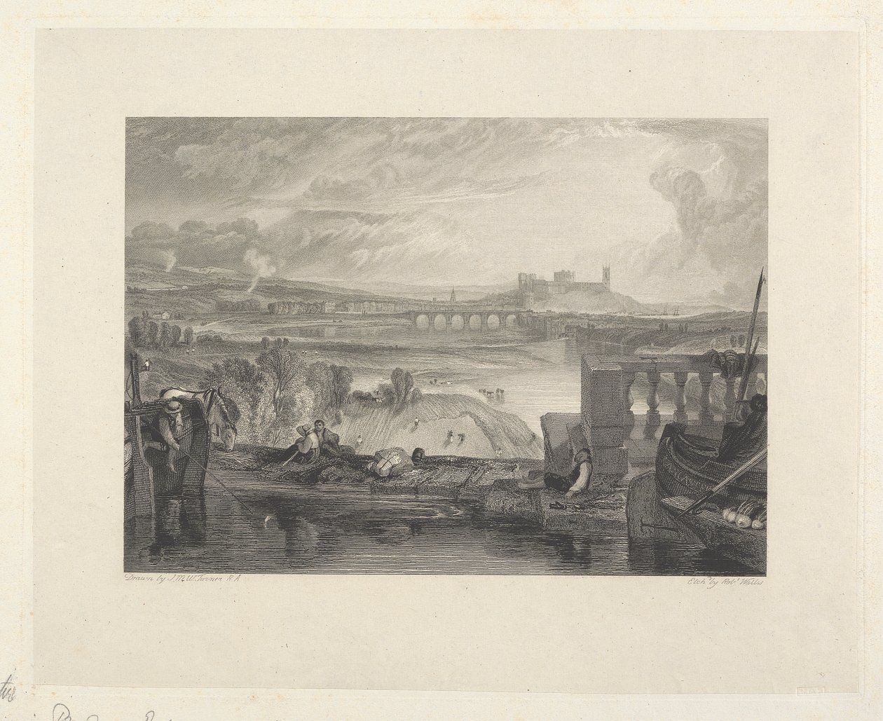 Lancaster från akveduktbron av Robert Wallis
