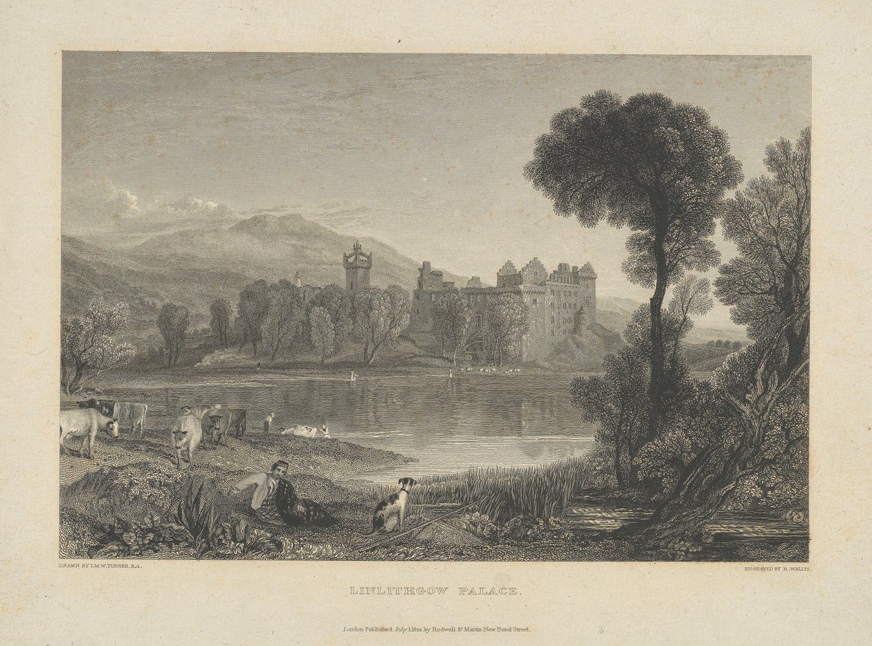 Linlithgow Palace av Robert Wallis