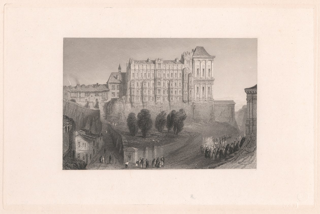 Palace i Blois av Robert Wallis