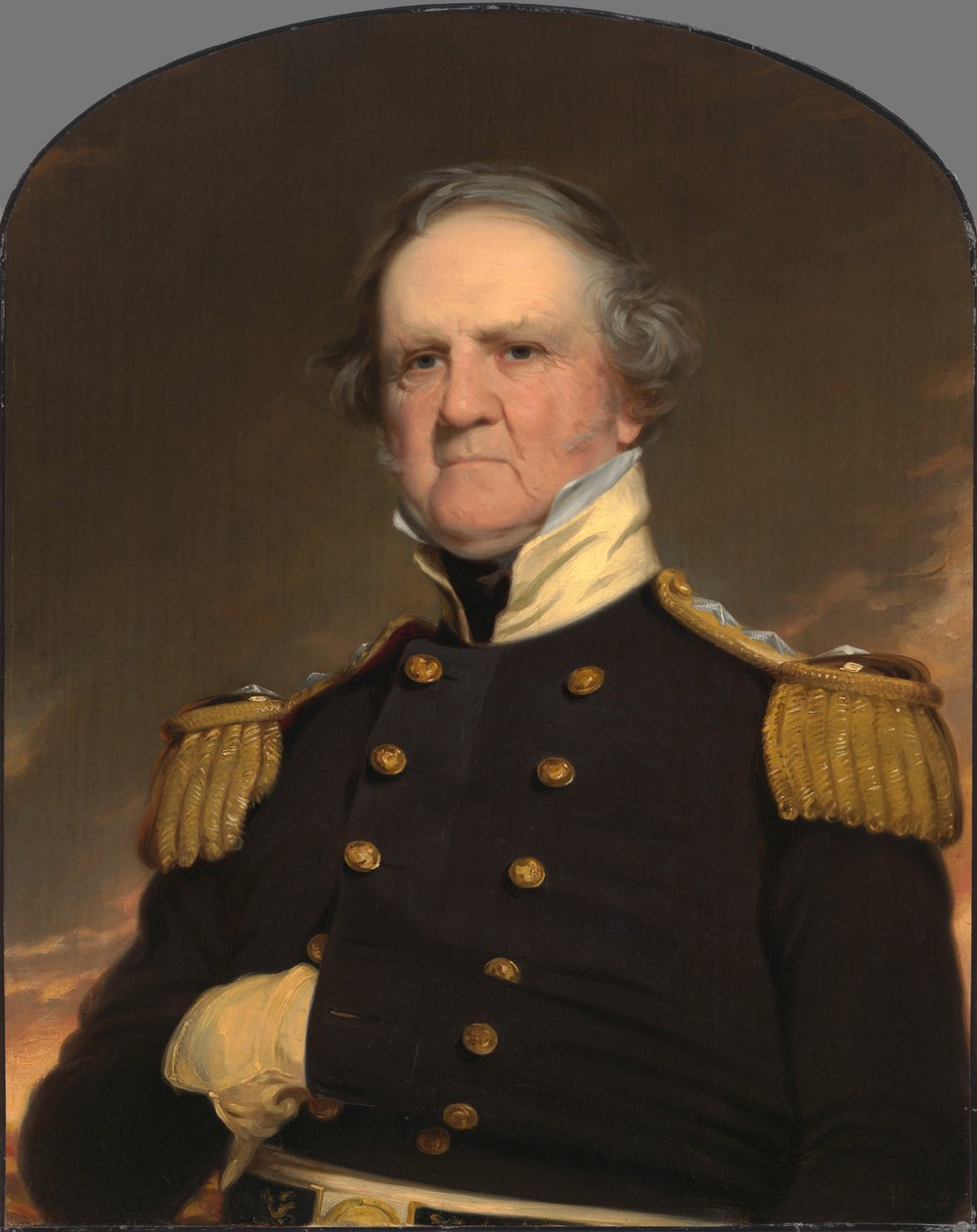 Winfield Scott av Robert Walter Weir
