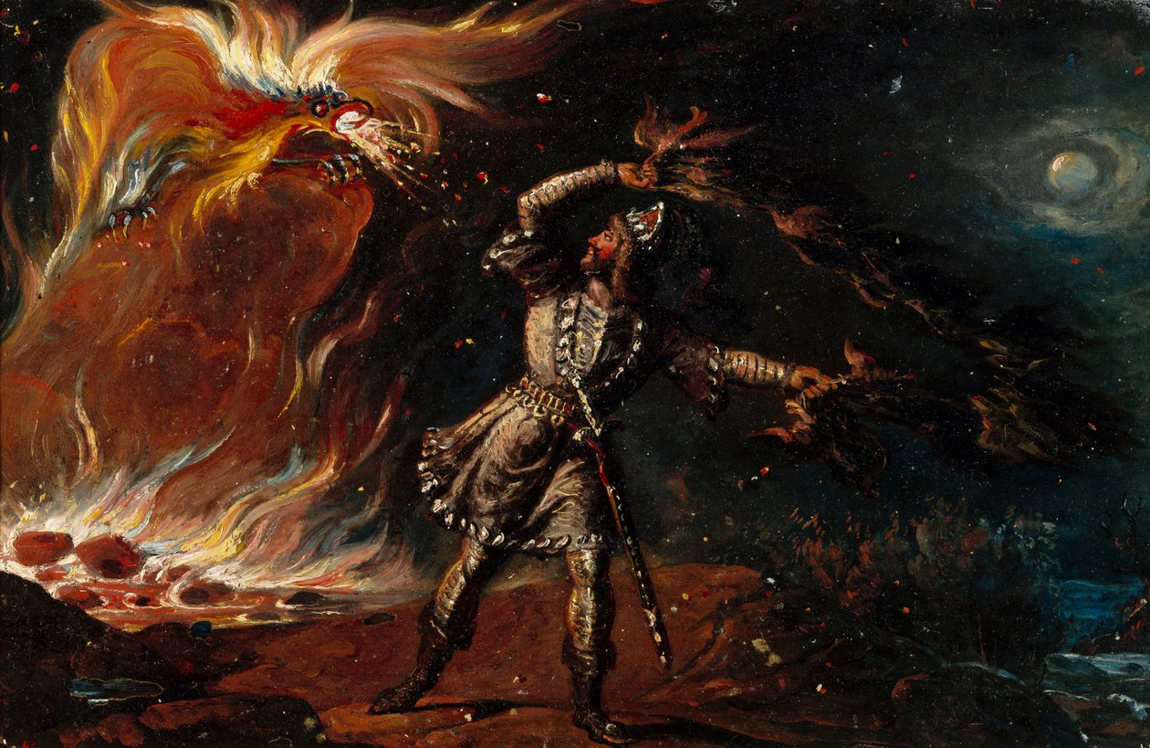 Lemminkäinen och den eldiga örnen av Robert Wilhelm Ekman