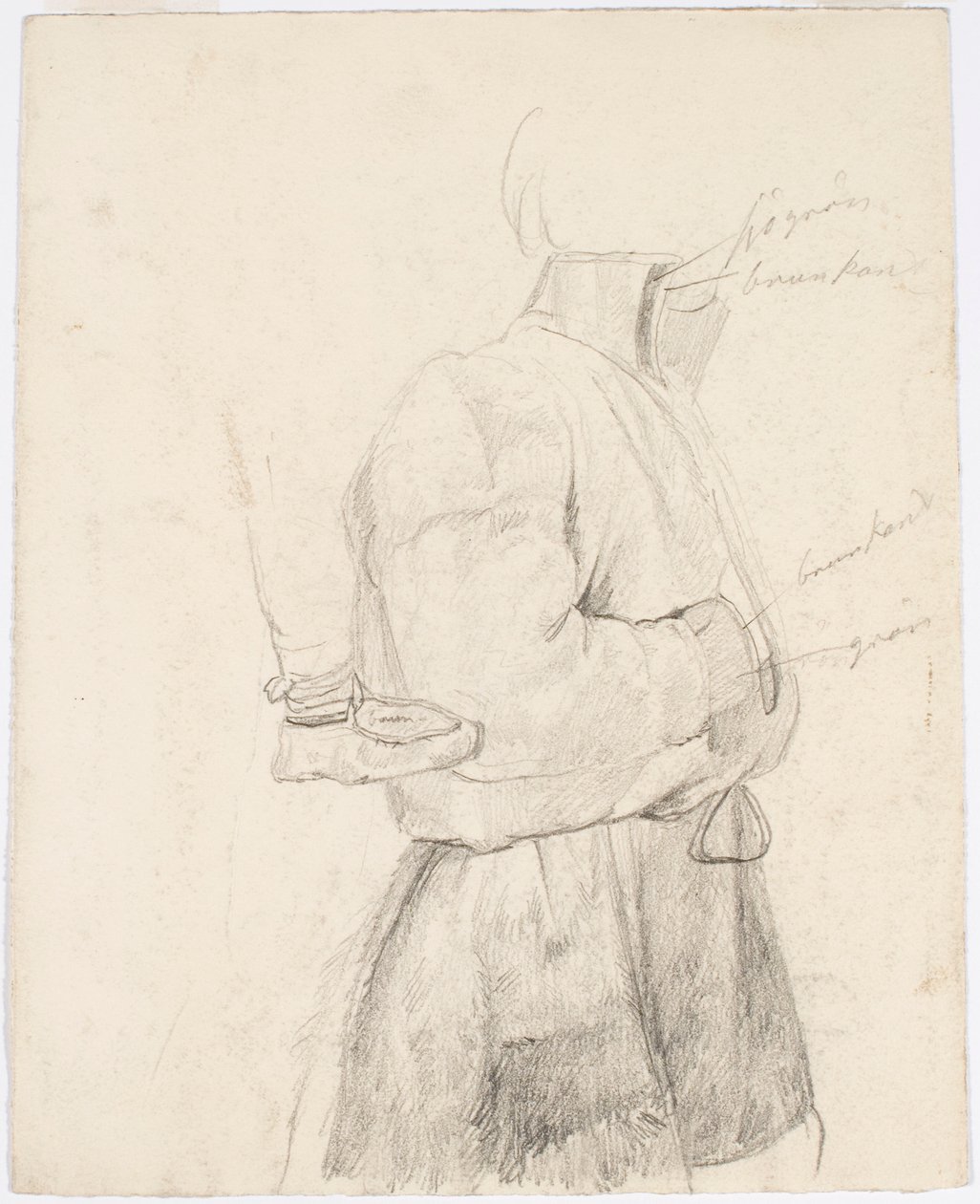 Generalrepetition, lädersko till vänster av Robert Wilhelm Ekman