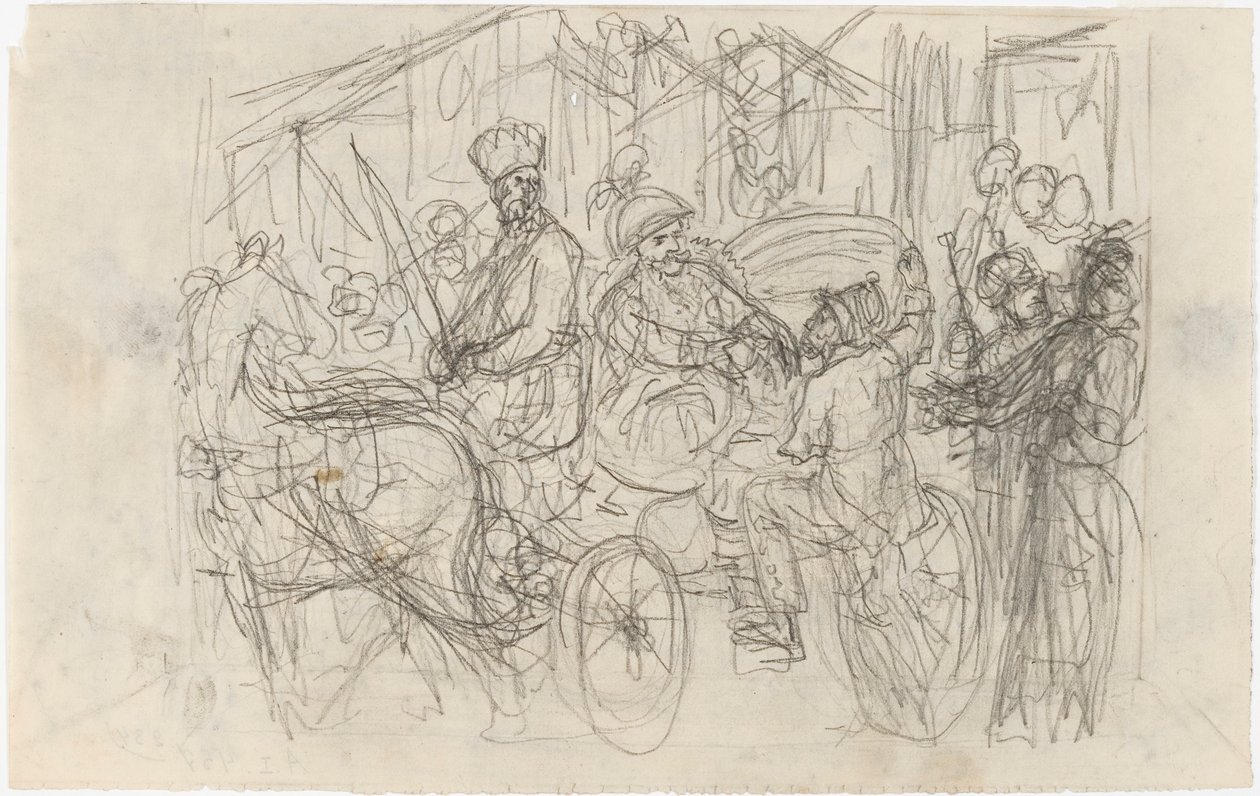 En marknadssouvenir från löjtnanten. Illustrationer till berättelserna om Fänrik Stål av Robert Wilhelm Ekman