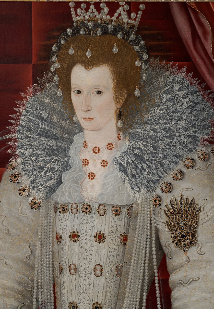 En dam av rang av Robert the Elder (attr. to) Peake