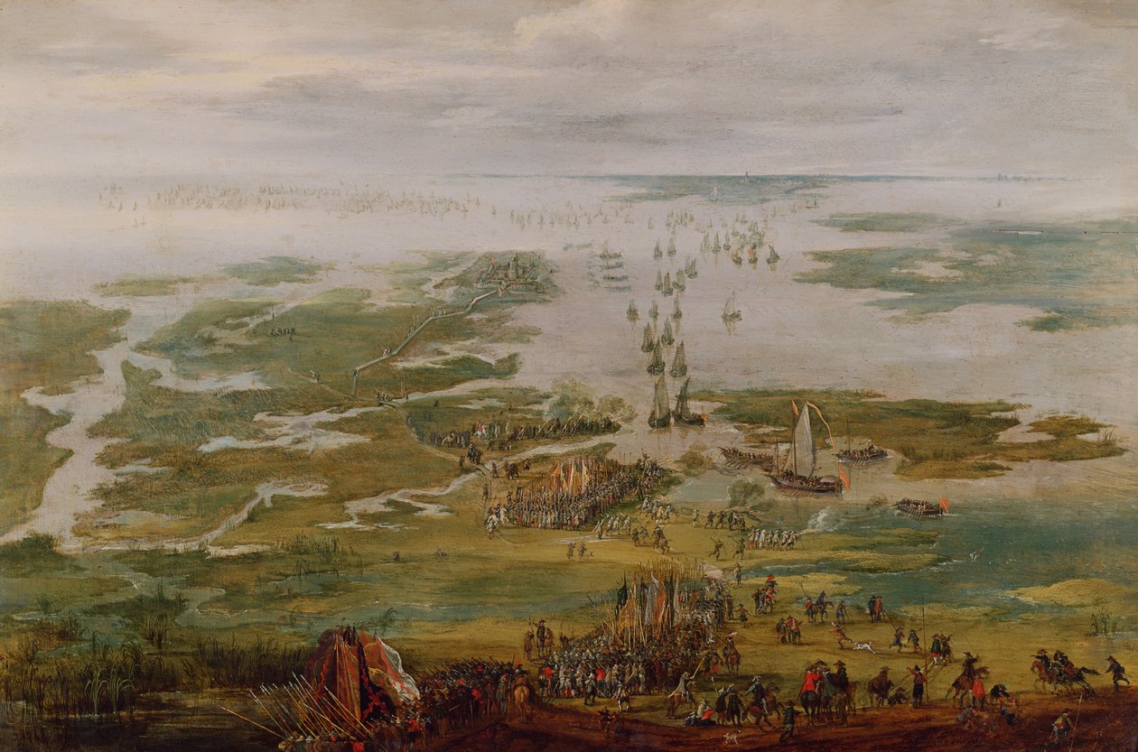 Avsnitt från de holländska krigen av Robert van den Hoecke