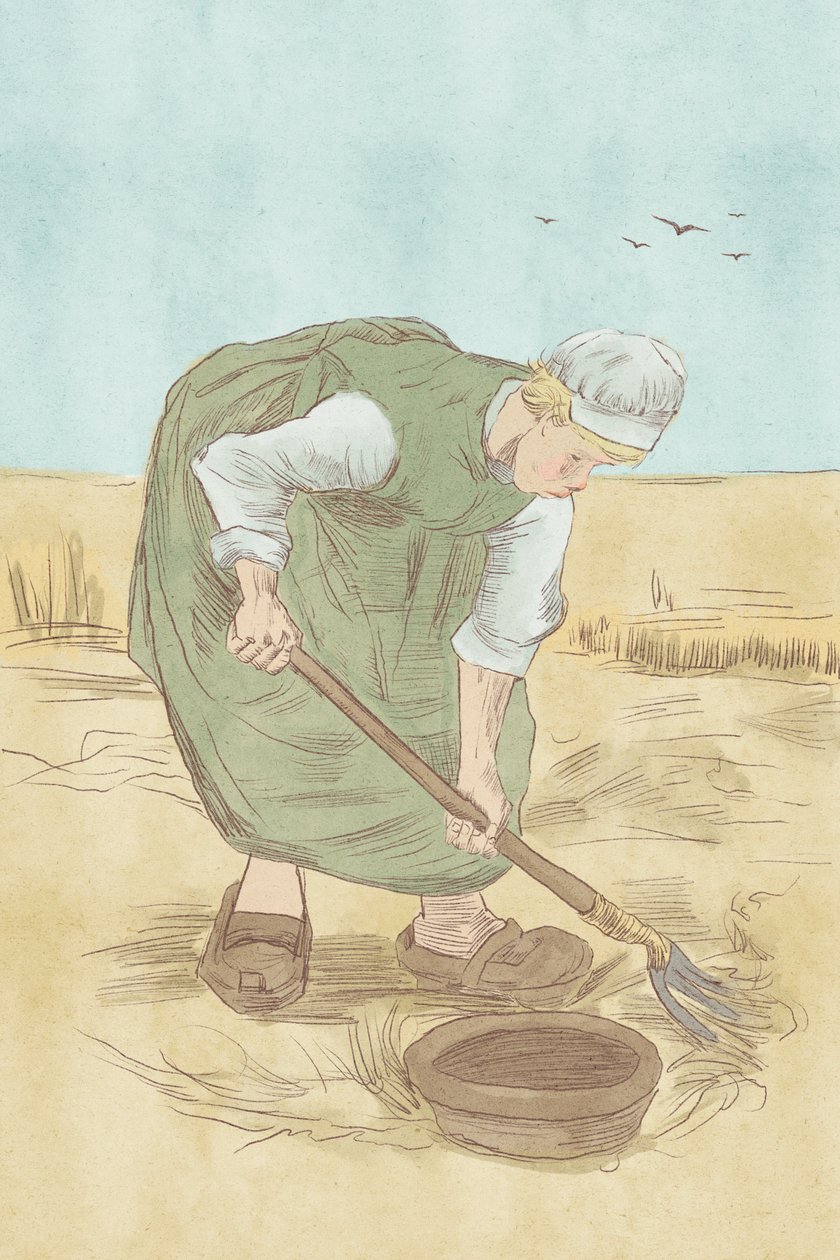 Bondekvinna, 2023 (digital) av Roberta Murray