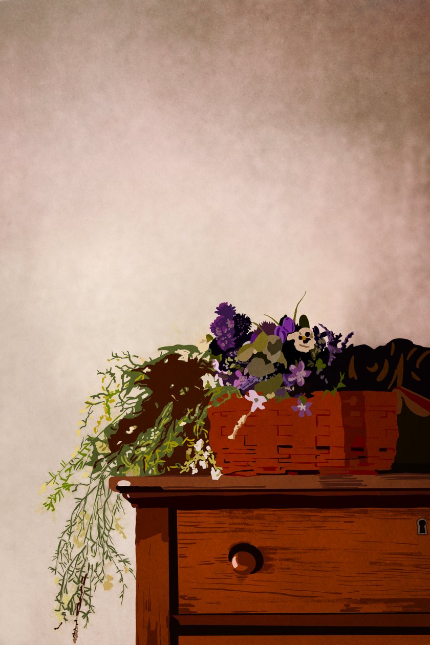 The Dresser, 2023 (digital) av Roberta Murray