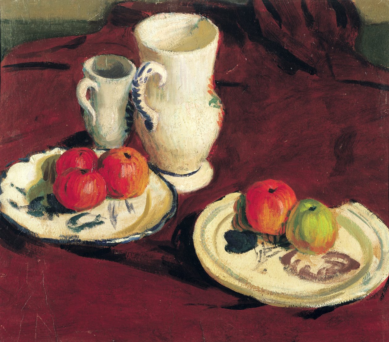 Stilleben med äpplen av Roderic O Conor