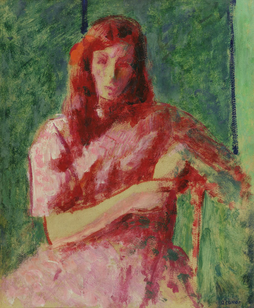 A Sad Young Girl (The Red Lady) av Roderic OConor
