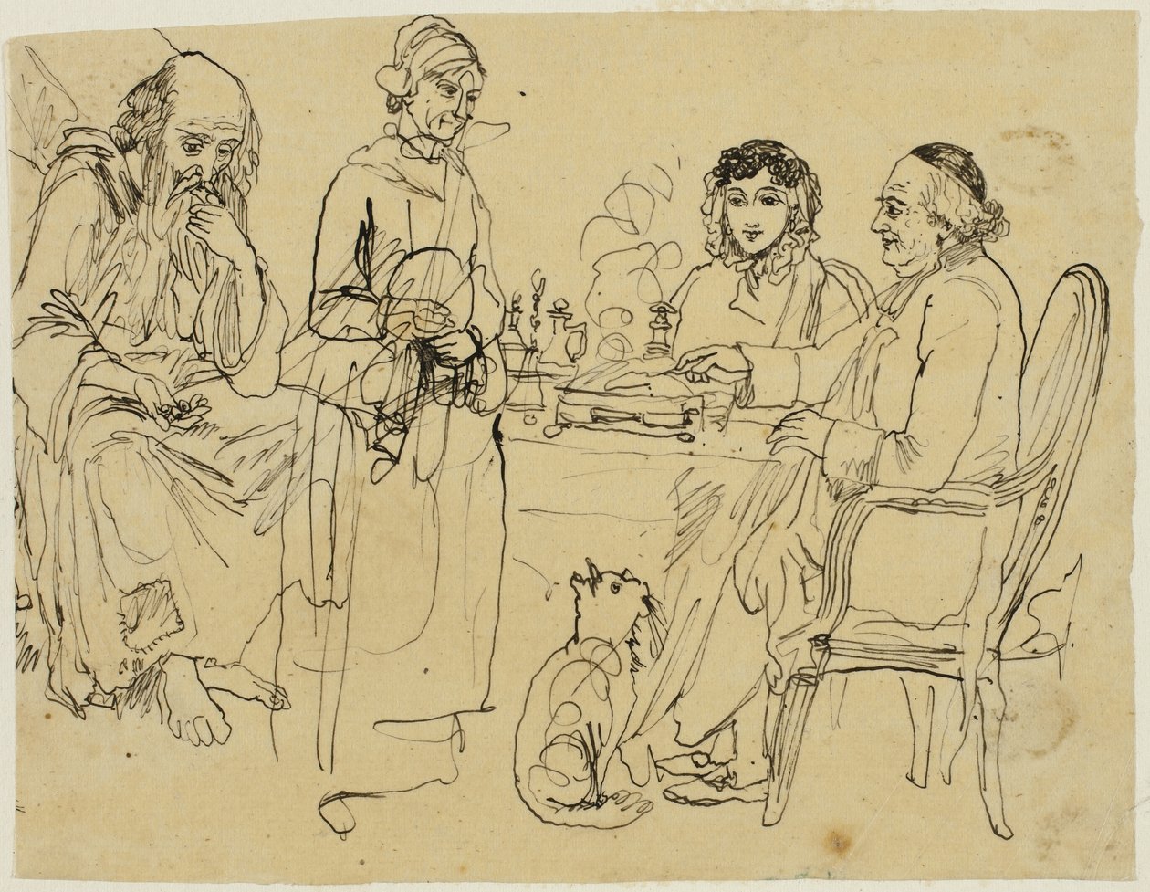 Allmosor till de fattiga av Rodolphe Bresdin