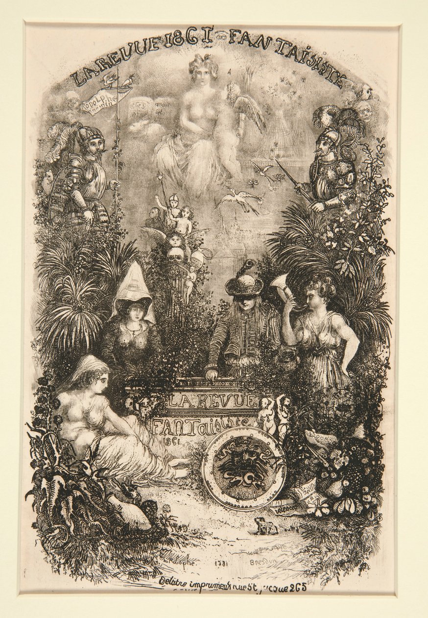 Frontispice de av Rodolphe Bresdin