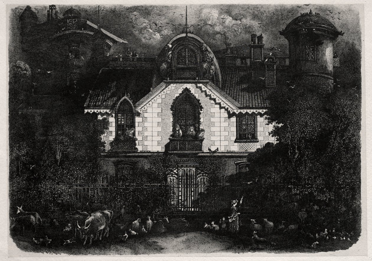 Det förtrollade huset av Rodolphe Bresdin