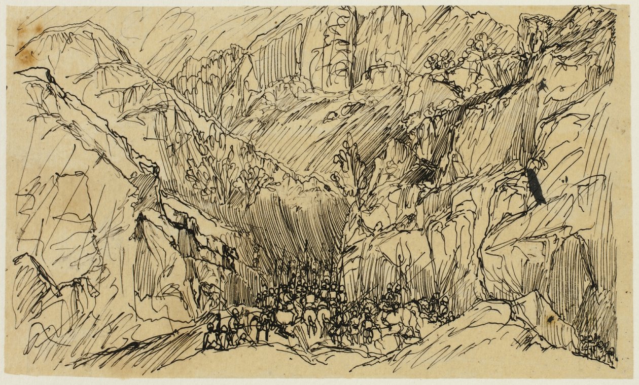Trupper i passet av Rodolphe Bresdin
