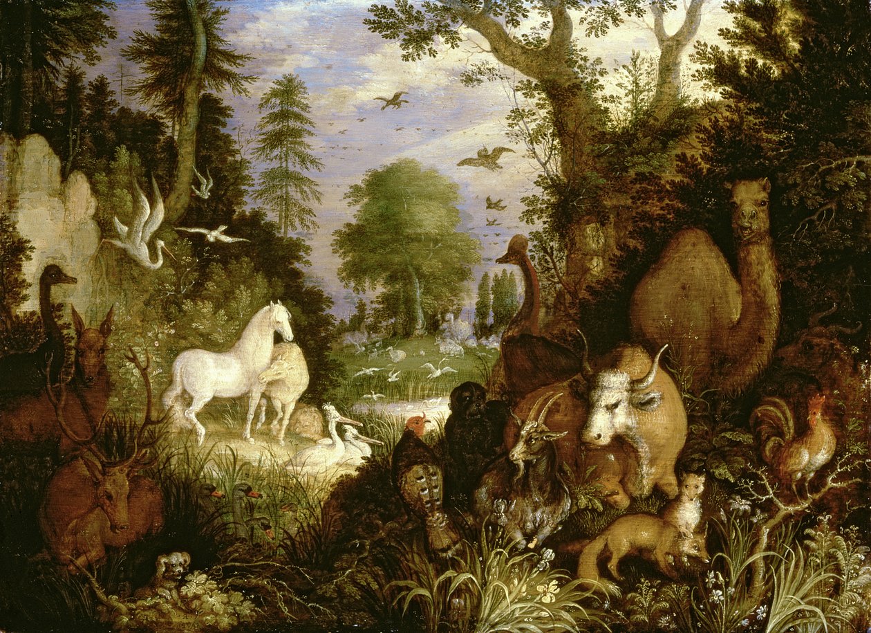 Edens lustgård av Roelandt Jacobsz. Savery
