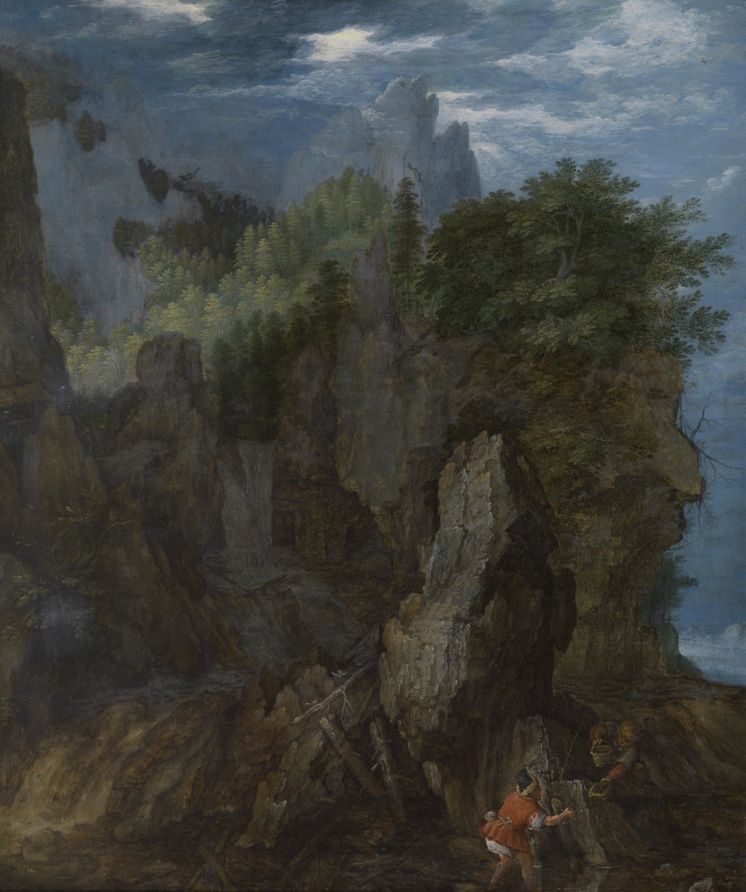The Crayfish Fishermen, ca 1608 (olja på duk) av Roelandt Jacobsz. Savery