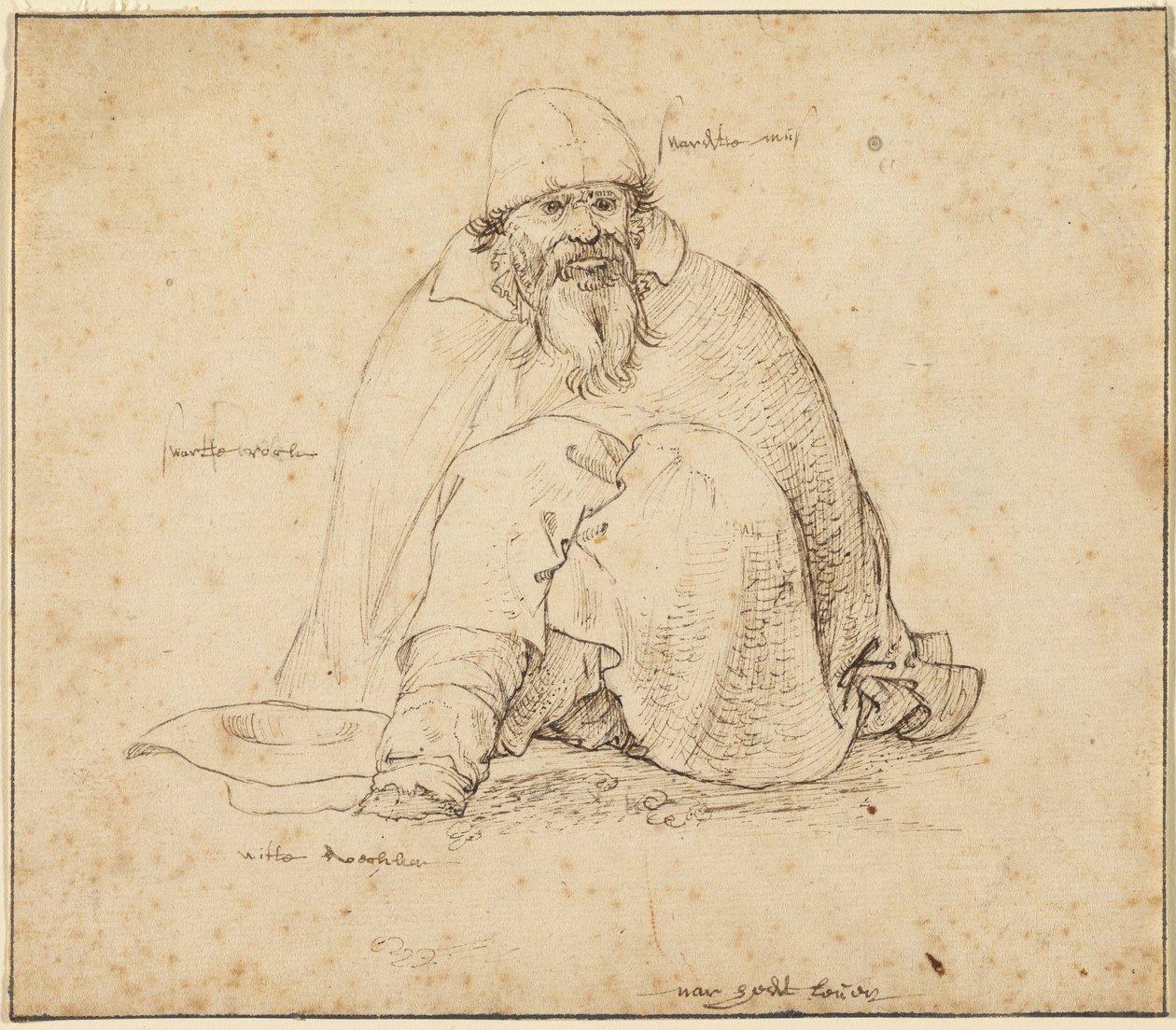 Sittande man av Roelandt Savery