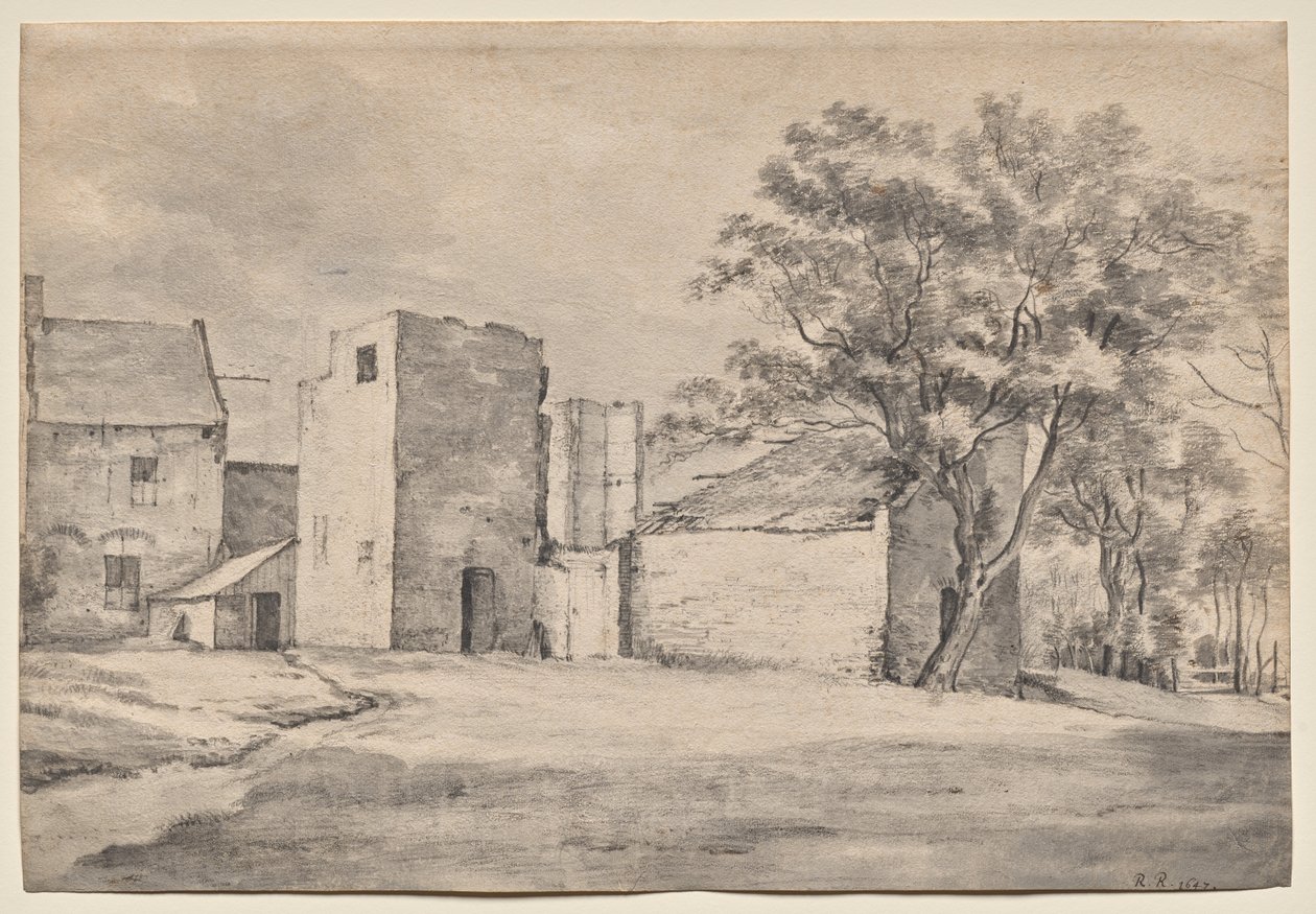 Ruinen av Huis 