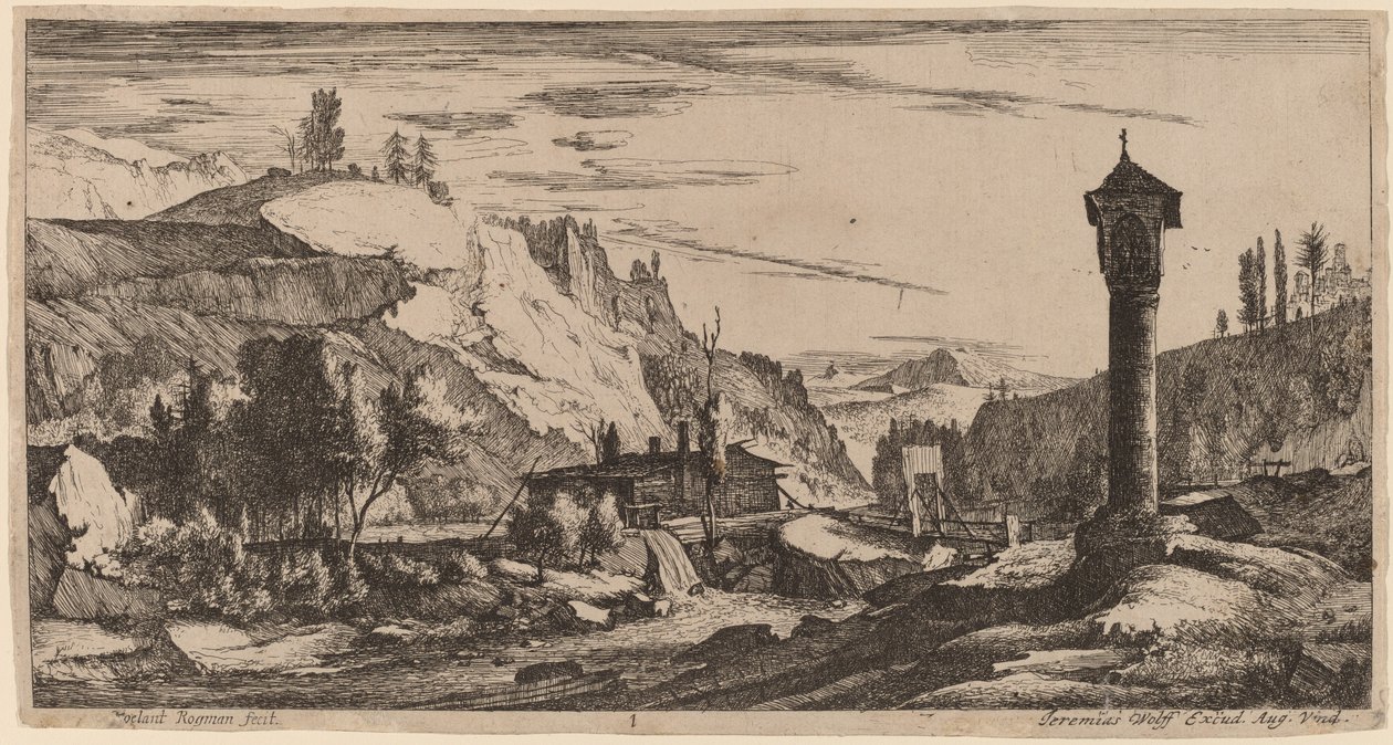 Kolumnen: pl.1 av Roelant Roghman and Melchior Küsel