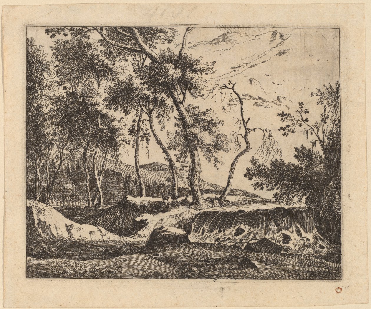 Vattenfallet: pl.6 av Roelant Roghman and Melchior Küsel